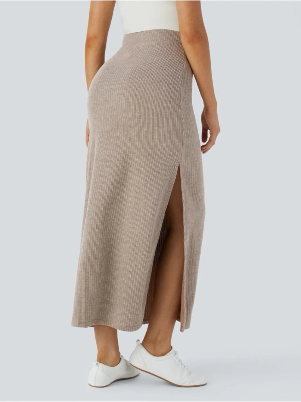 HALARA ribbed high